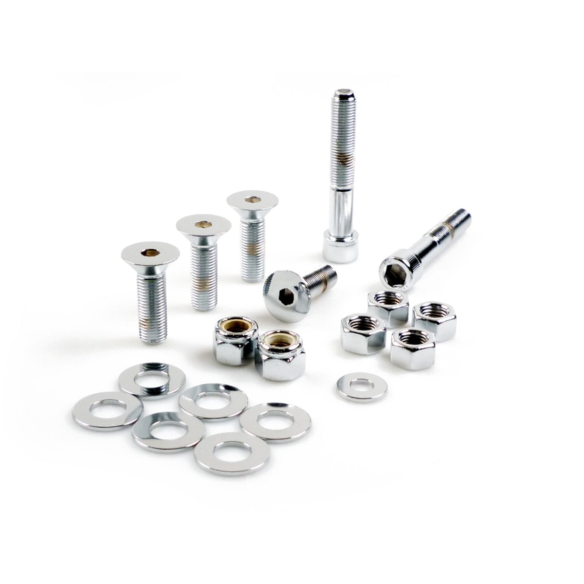 Gardner-Westcott fender strut mount kit - Chrome Allen head
