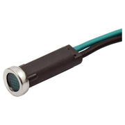 MCS Custom 5/16" LED indicator light - Green lens