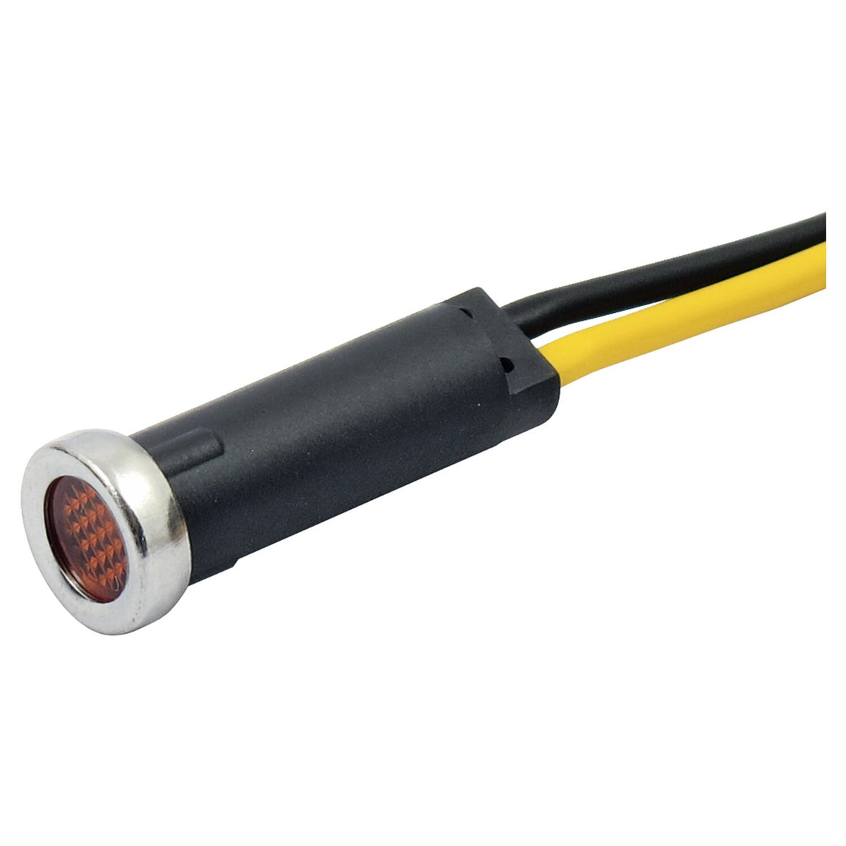 MCS Custom 5/16" LED indicator light - Amber lens
