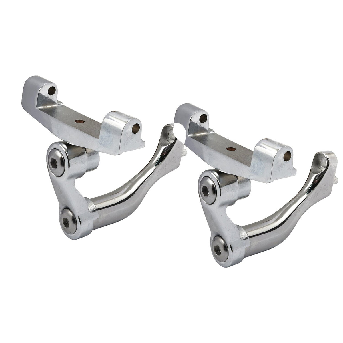 MCS Adjustable passenger floorboard mount kit for Touring