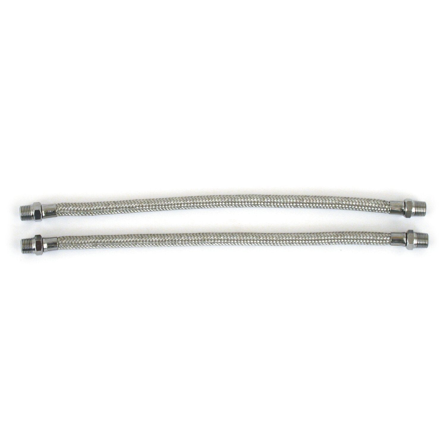 MCS Sportster rocker box oil line kit - braided stainless