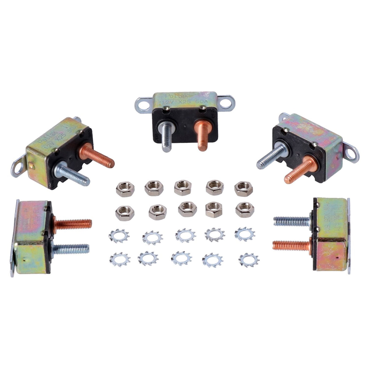 MCS Circuit breaker automatic - Dual mount metal - 50A