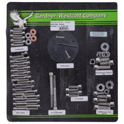 Gardner-Westcott Motor screw set polished ss allen
