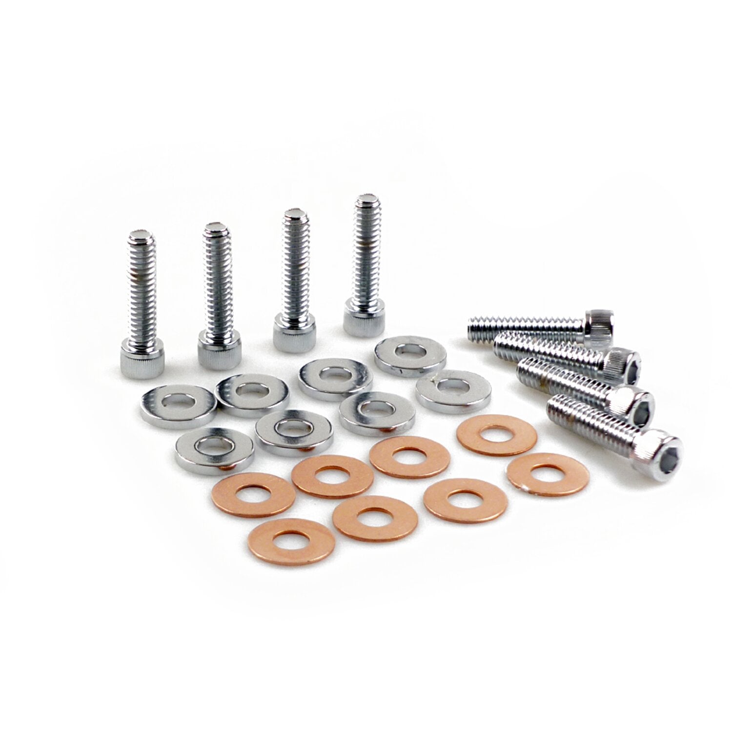 Gardner-Westcott rocker box top bolt kit - Allen chrome