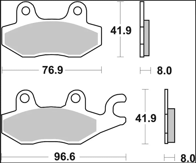 Brembo Sp Sintered Prime Line Brake Pad Set