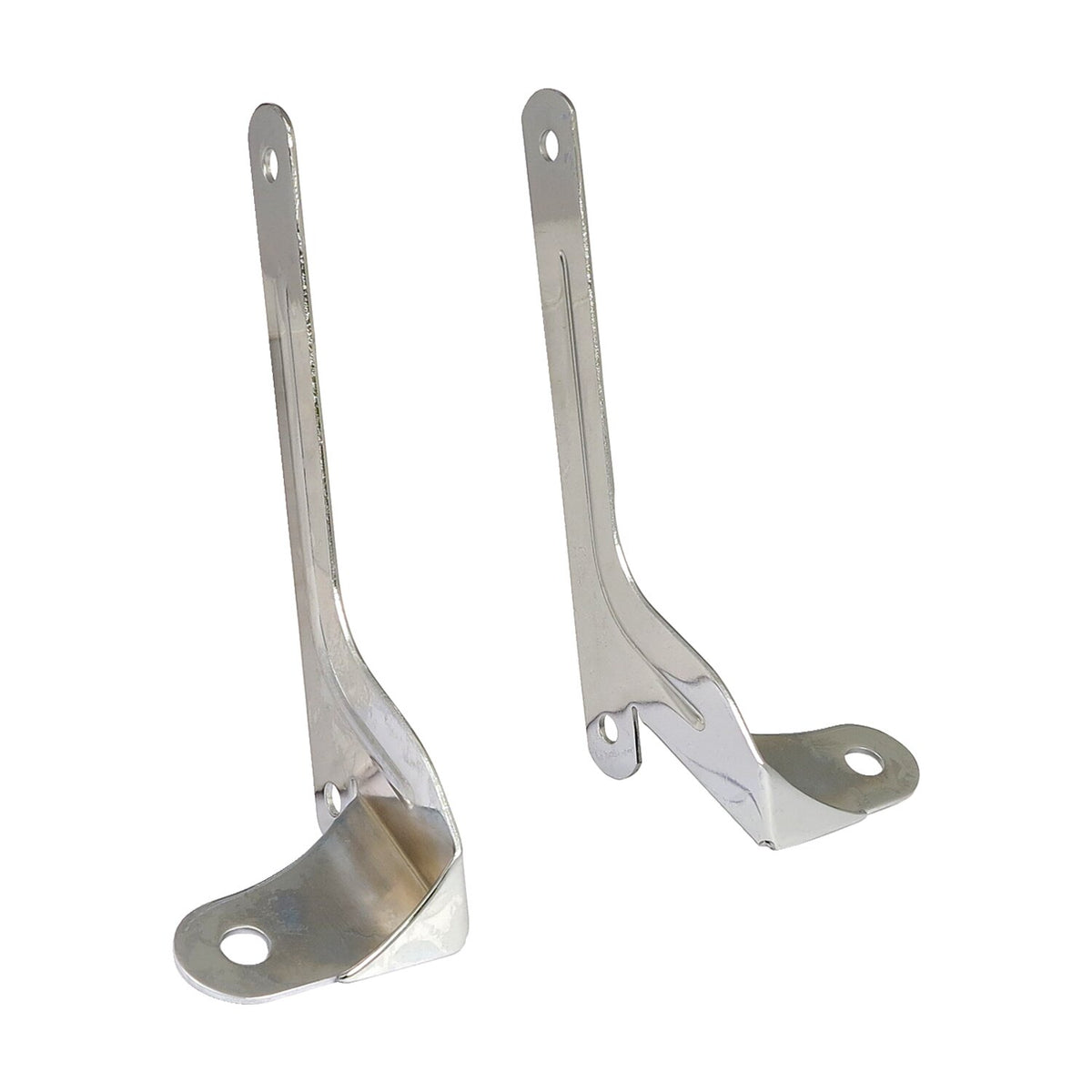 MCS Spotlamp / passing lamp mount bracket kit - Chrome