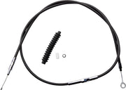 Drag Specialties High-efficiency Black Vinyl Clutch Cable