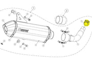 Akrapovic Exhaust Clamp