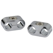 MCS 8mm spark plug wire separator - Smooth chrome