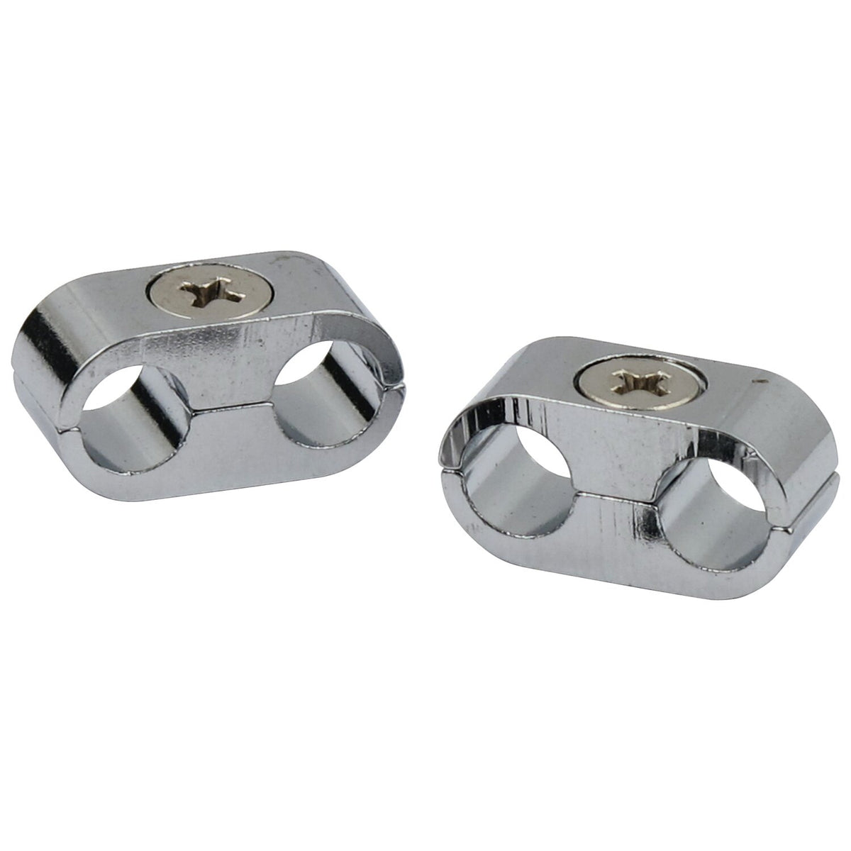 MCS 8mm spark plug wire separator - Smooth chrome