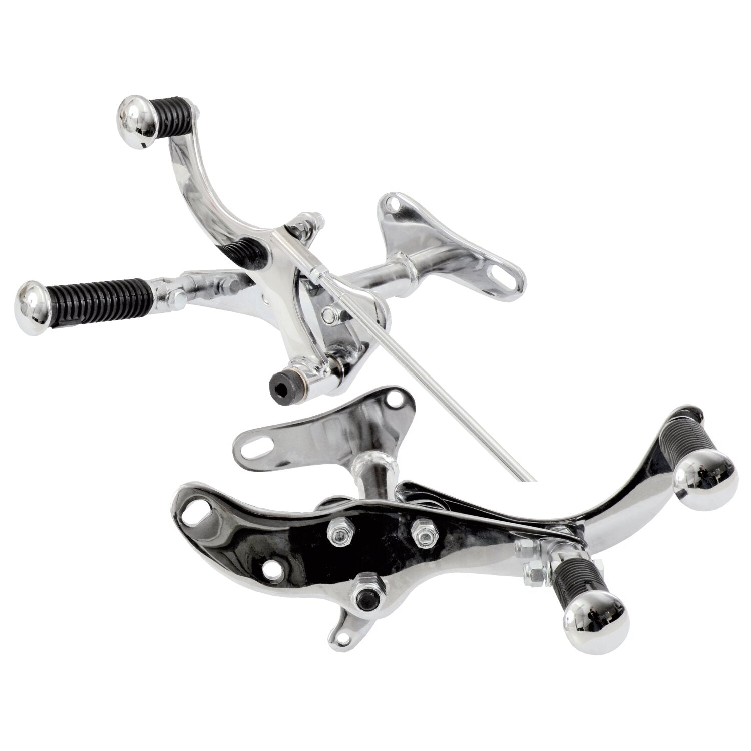MCS 79-E84 XL Sportster forward control kit - Chrome