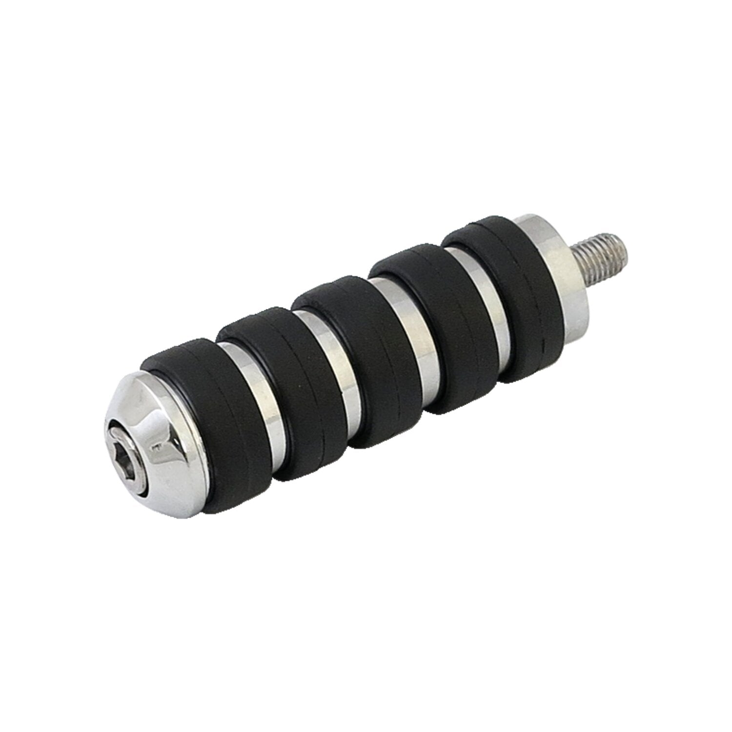 MCS Comfort shift/brake peg - extended - Chrome