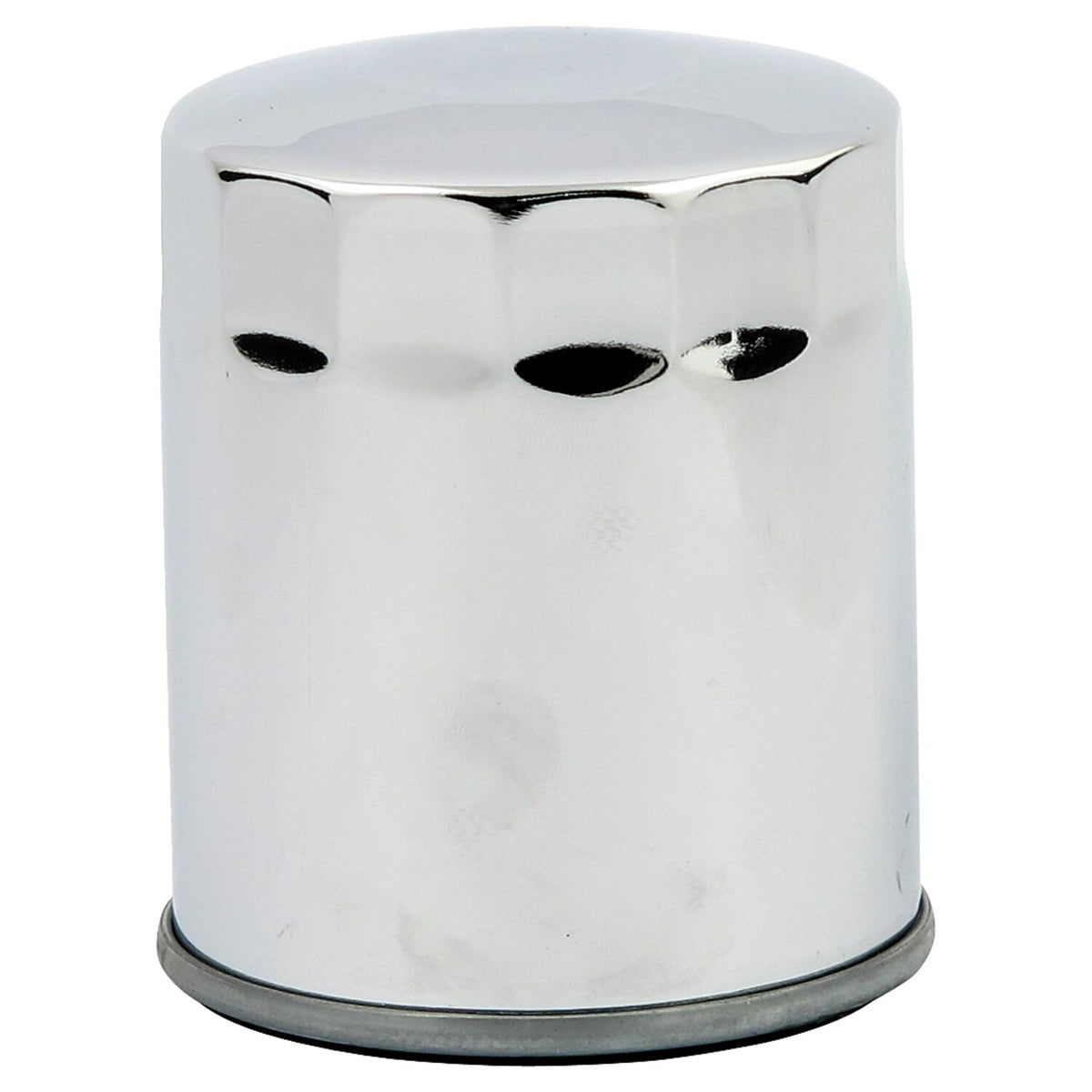 MCS spin-on oil filter - Magnetic - Chrome