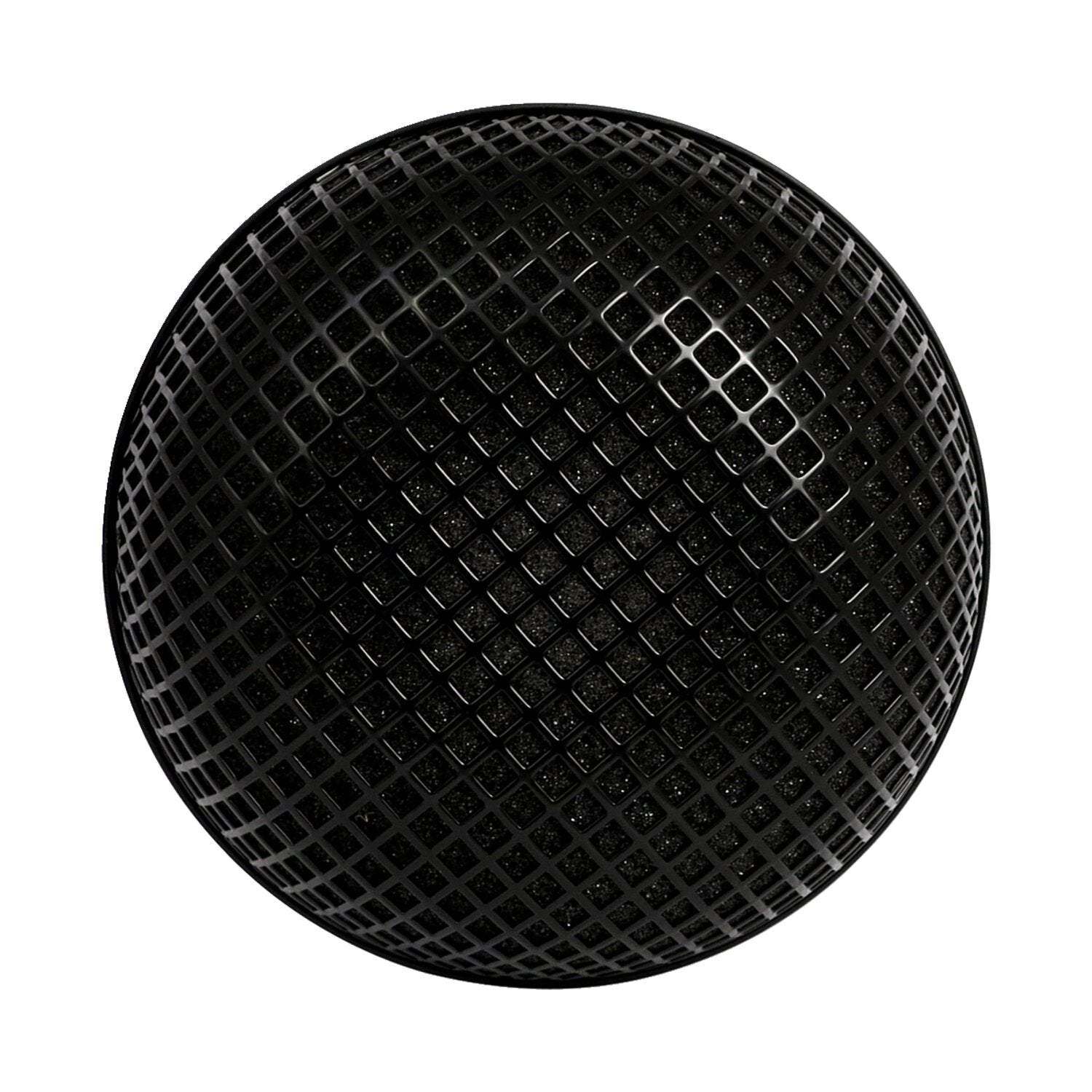 MCS Breather style air cleaner assembly round - Black