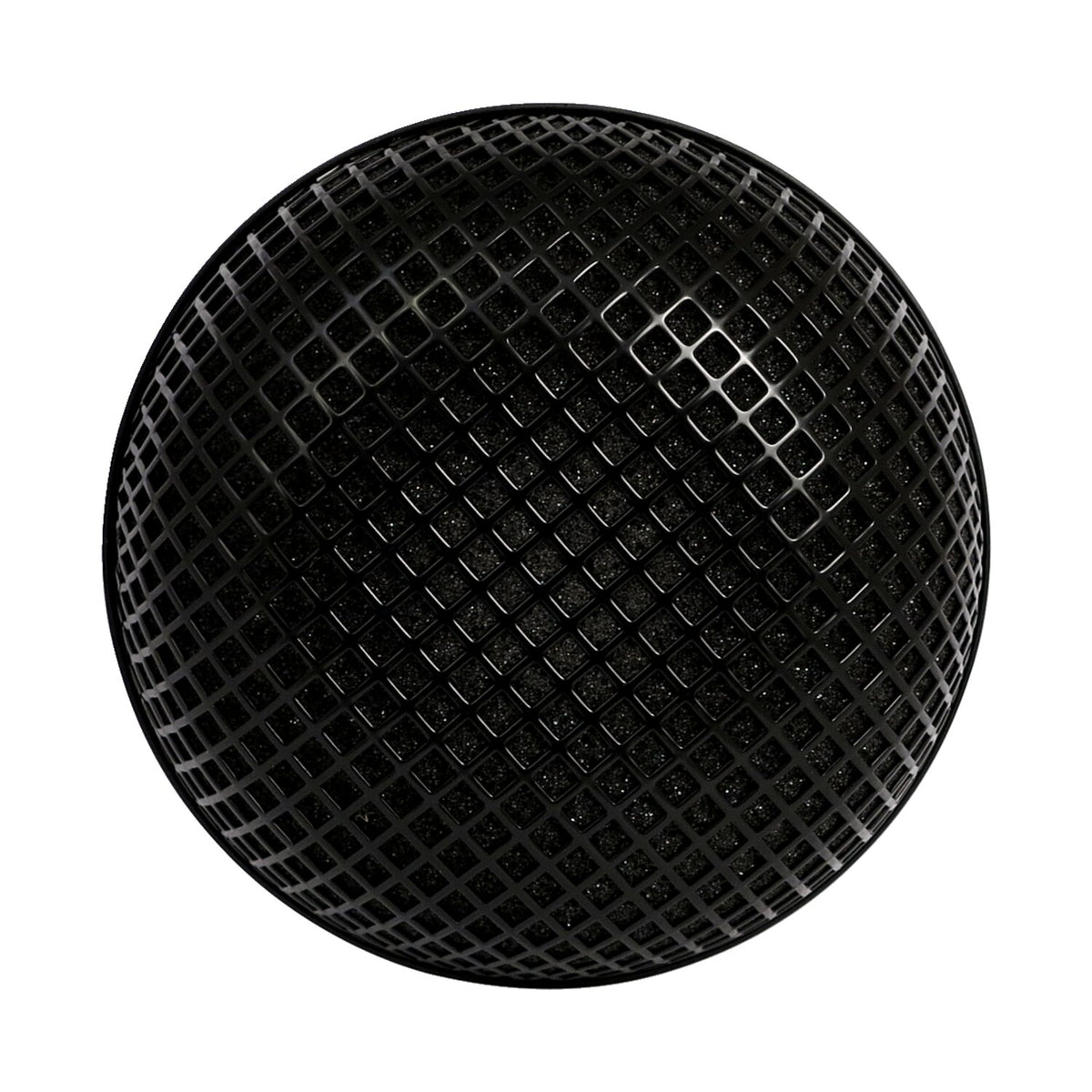 MCS Breather style air cleaner assembly round - Black