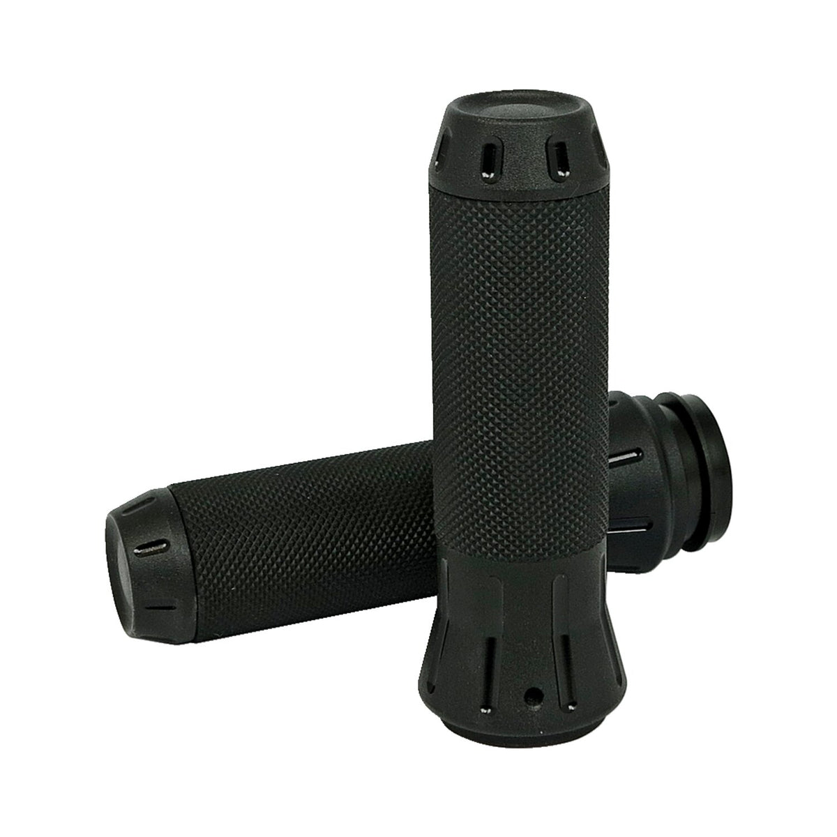 MCS Cobra billet aluminum grips - Black
