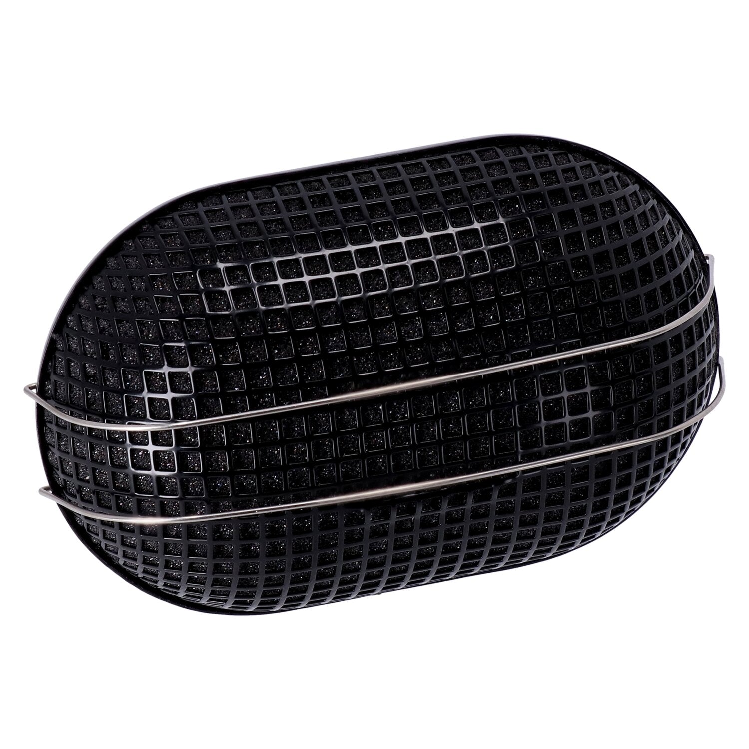 MCS Breather style air cleaner assembly oval - Black