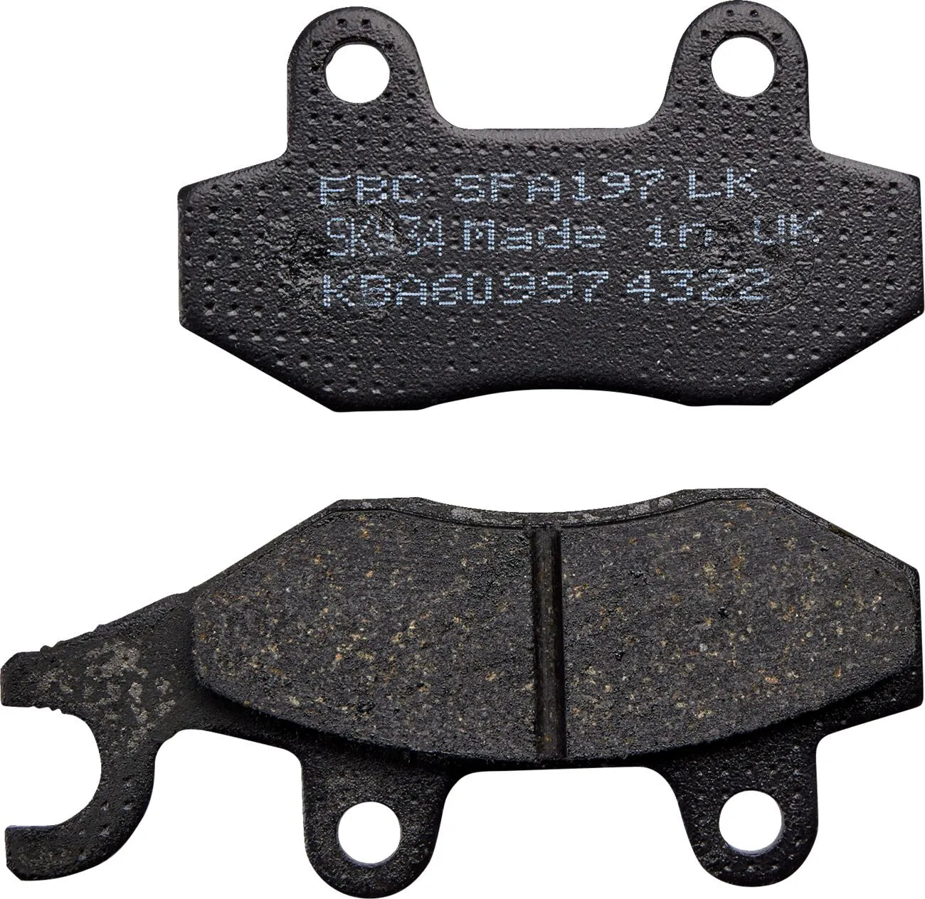 Ebc Organic Base Brake Pads - Set Of 2 - Front & Rear
