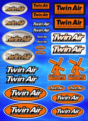 Twin Air Universal Oval Decal (9.5")