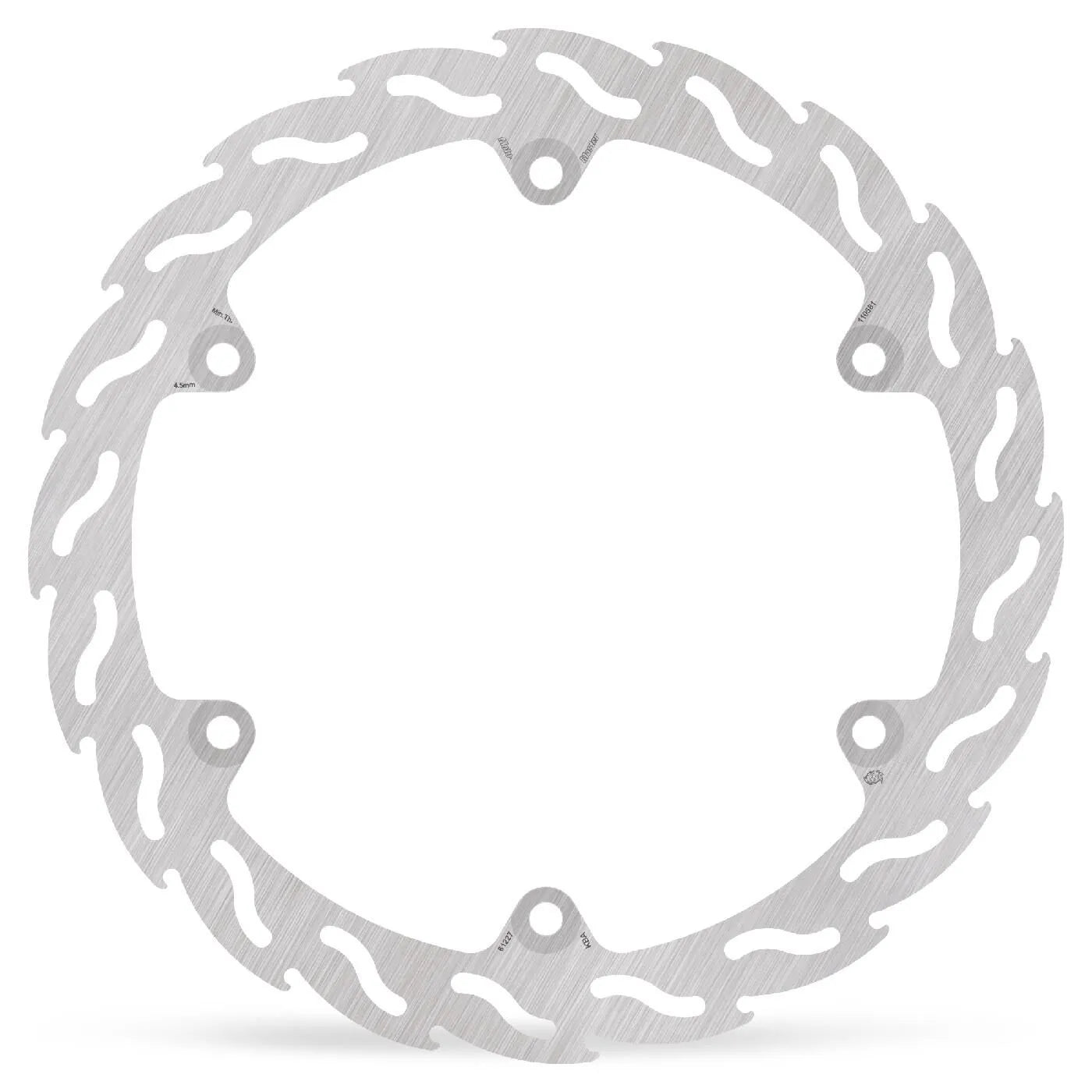 Moto-master Flame Series Fixed Brake Rotor - Front