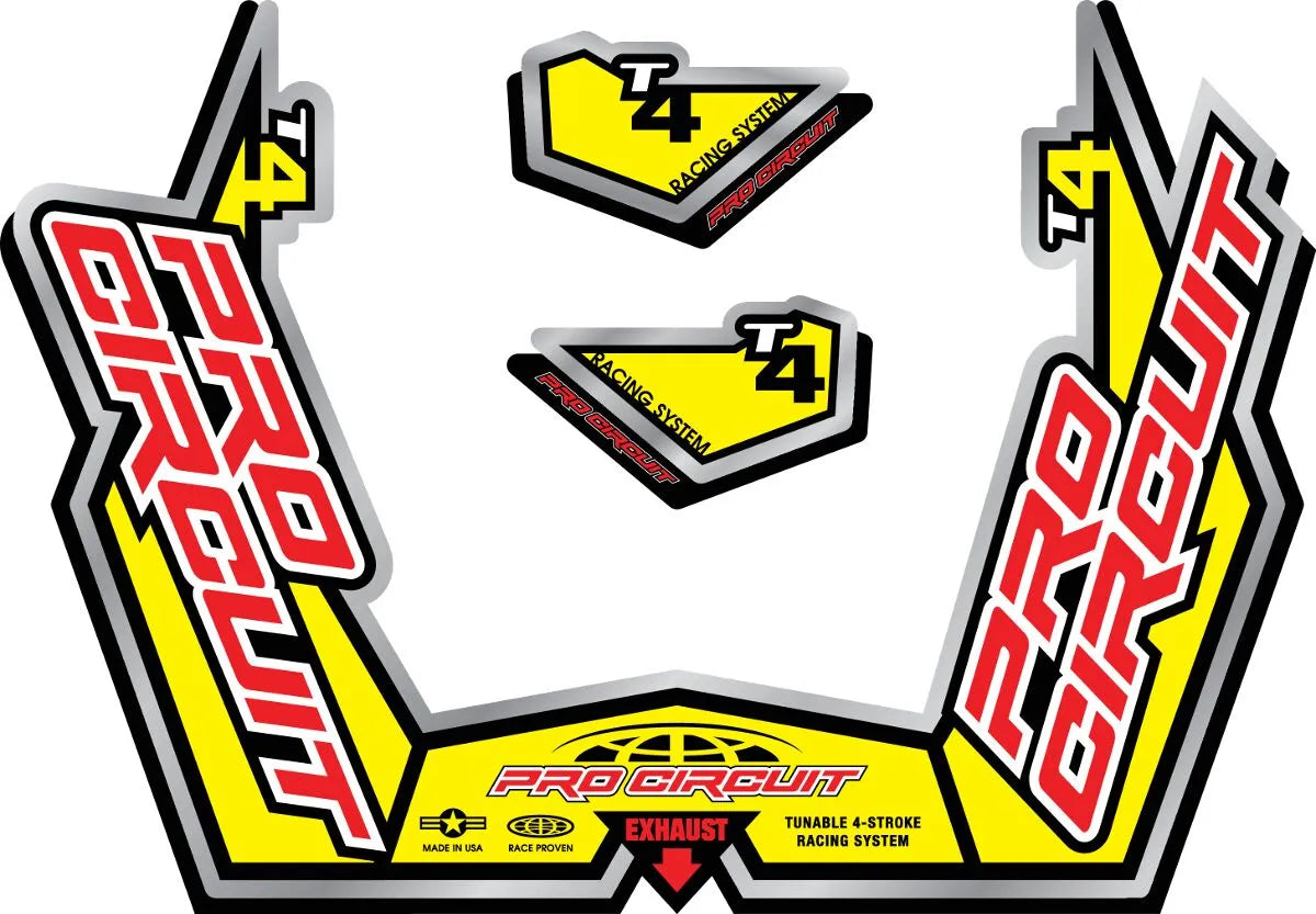 Pro Circuit Exhaust Decal