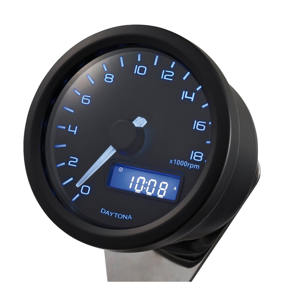 MCS Velona 60mm tachometer 18.000 RPM - Black