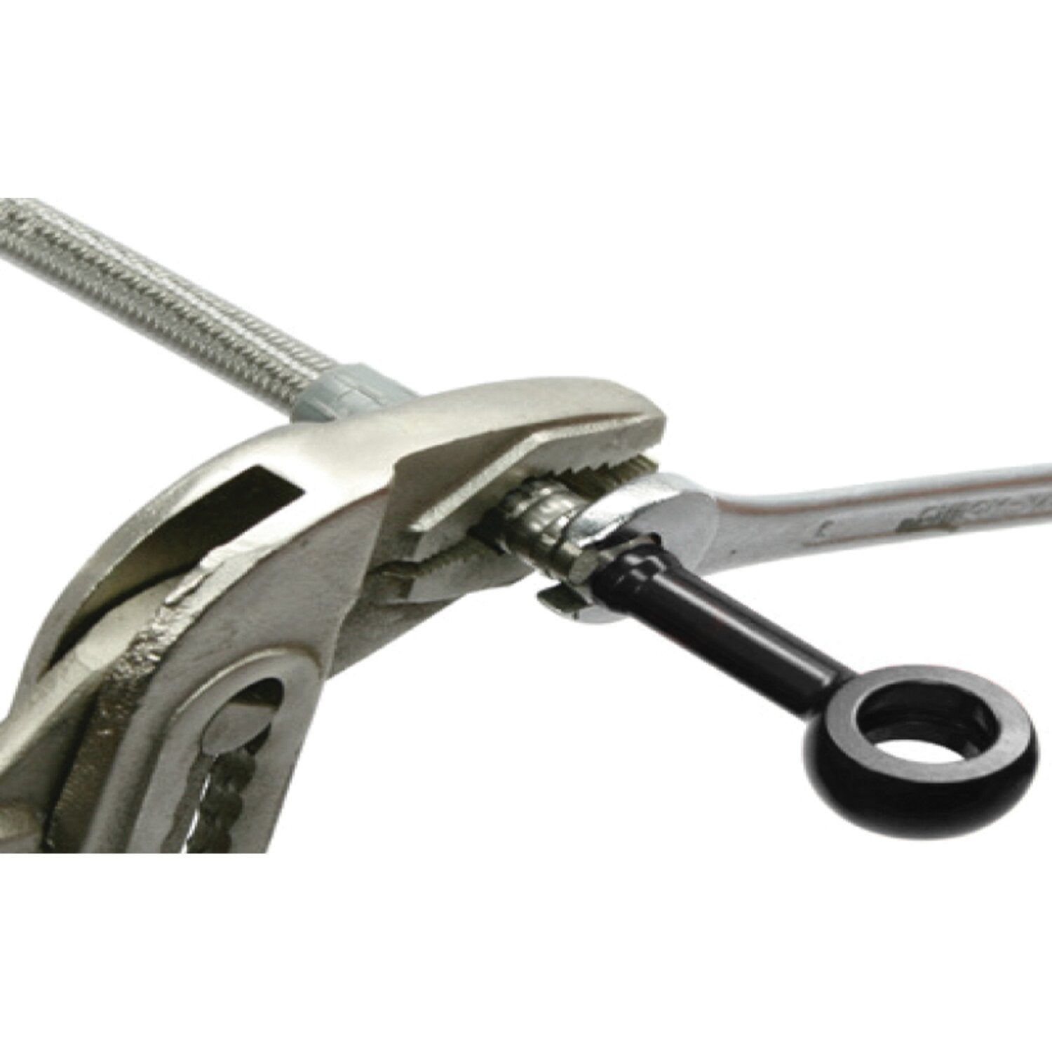 TRW Varioflex brake line clear 129cm