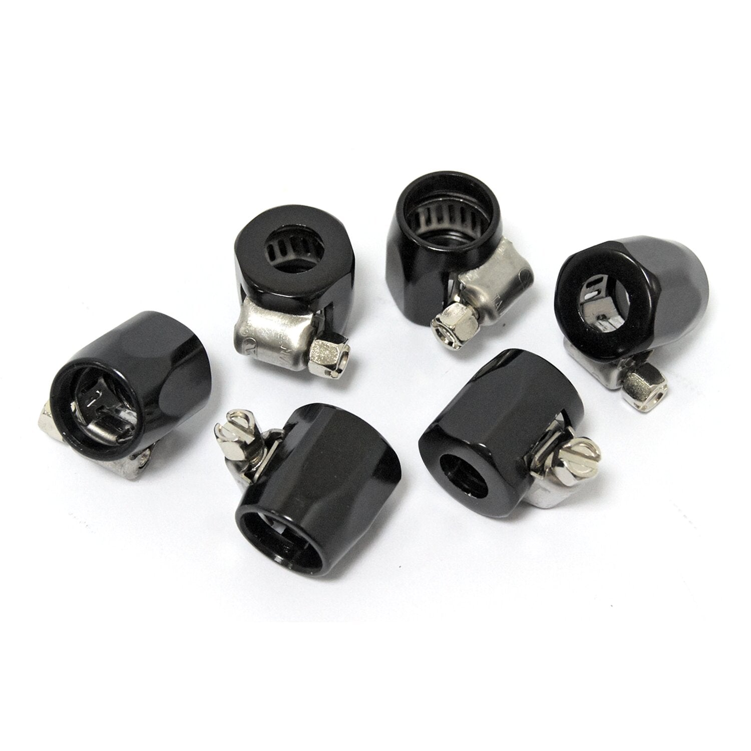 MCS Econ-o-fit hose clamps - 1/4" - Black