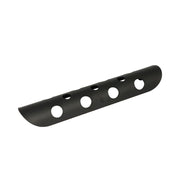 MCS Universal bullet hole heat shield 10" long black