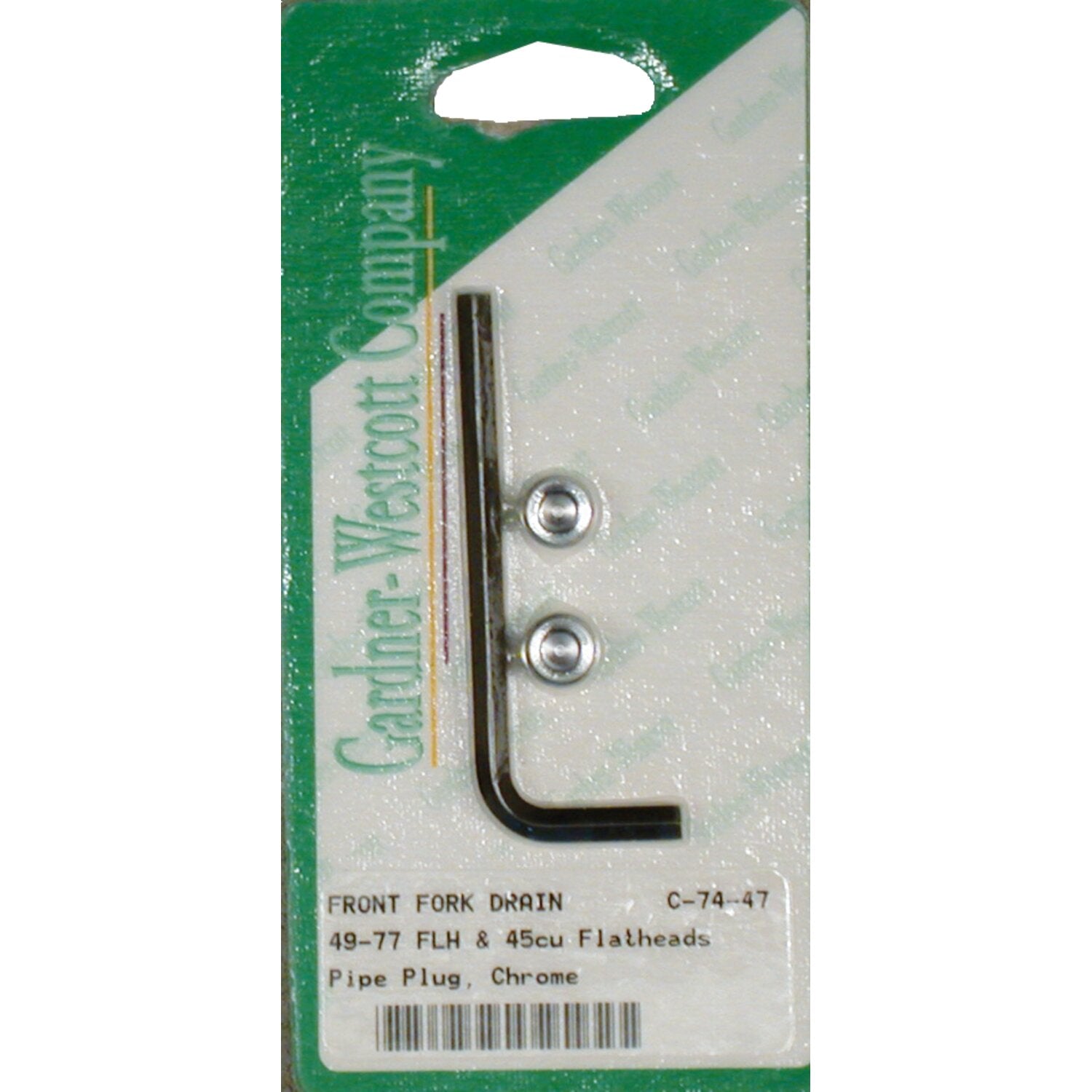 MCS fork slider drain screws - Allen head