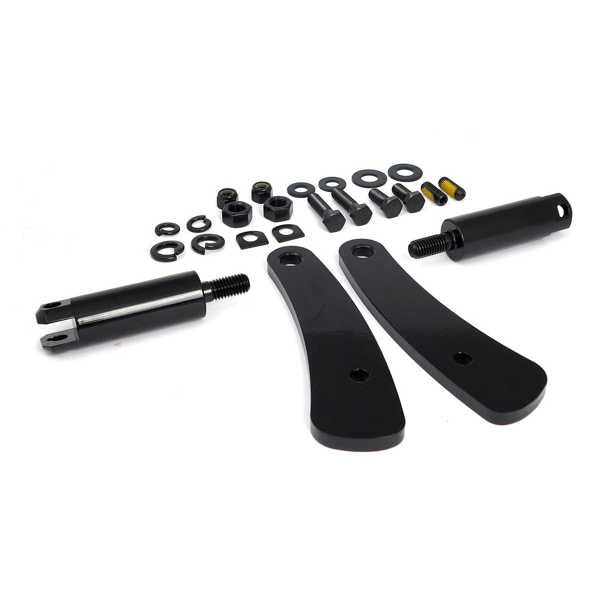 MCS Adjustable Dyna highway peg mount kit black