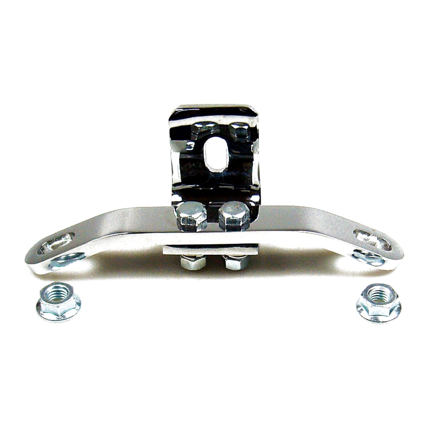 MCS Heavy Duty top motor mount - Chrome