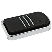 MCS Brake pedal pad Tri-Rail - Chrome