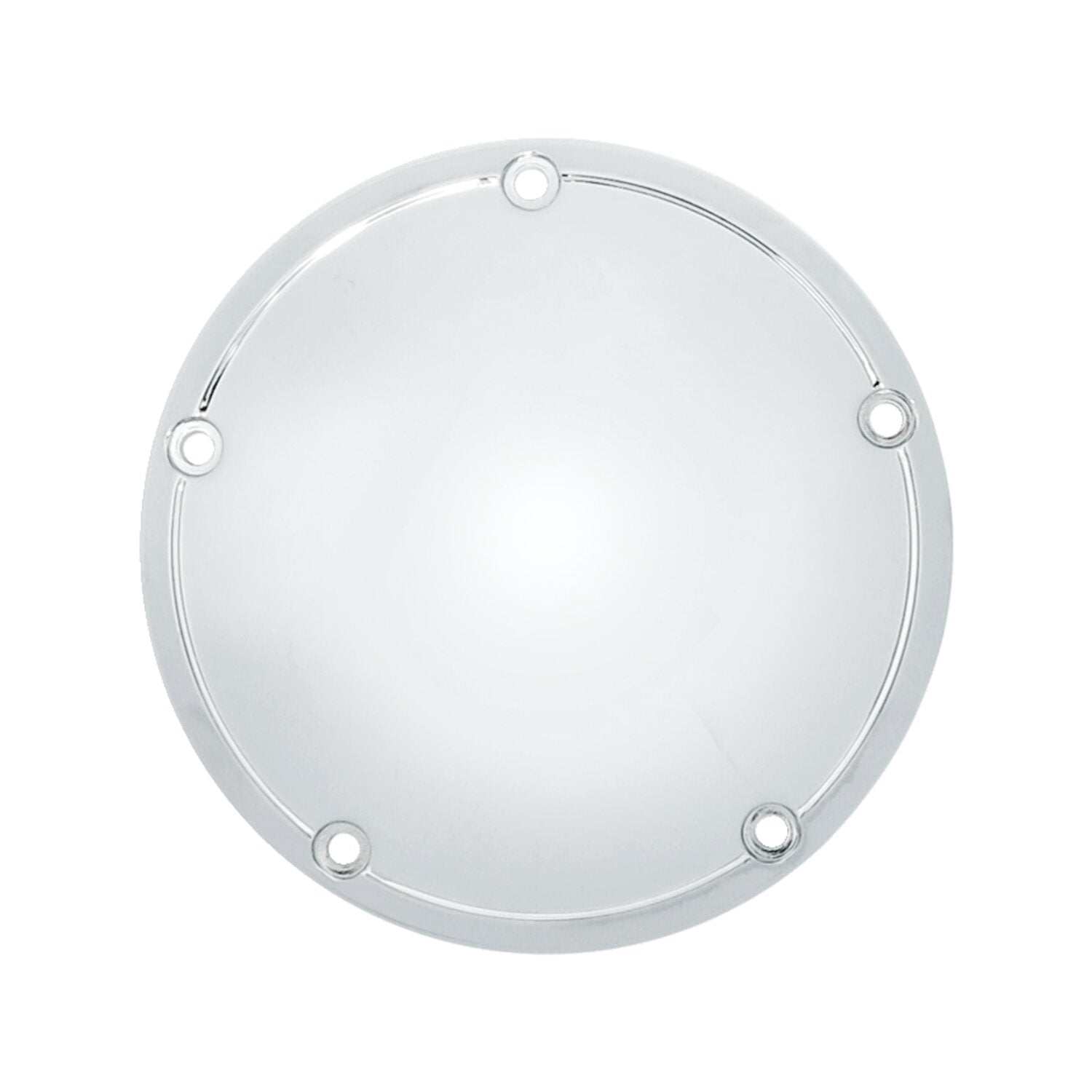 MCS Derby cover OEM style Domed - Chrome