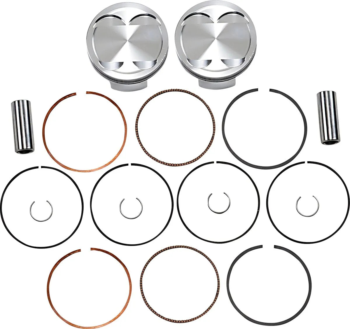 Je Pistons JE Series Piston Kit for 677cc 13.0:1 Engines