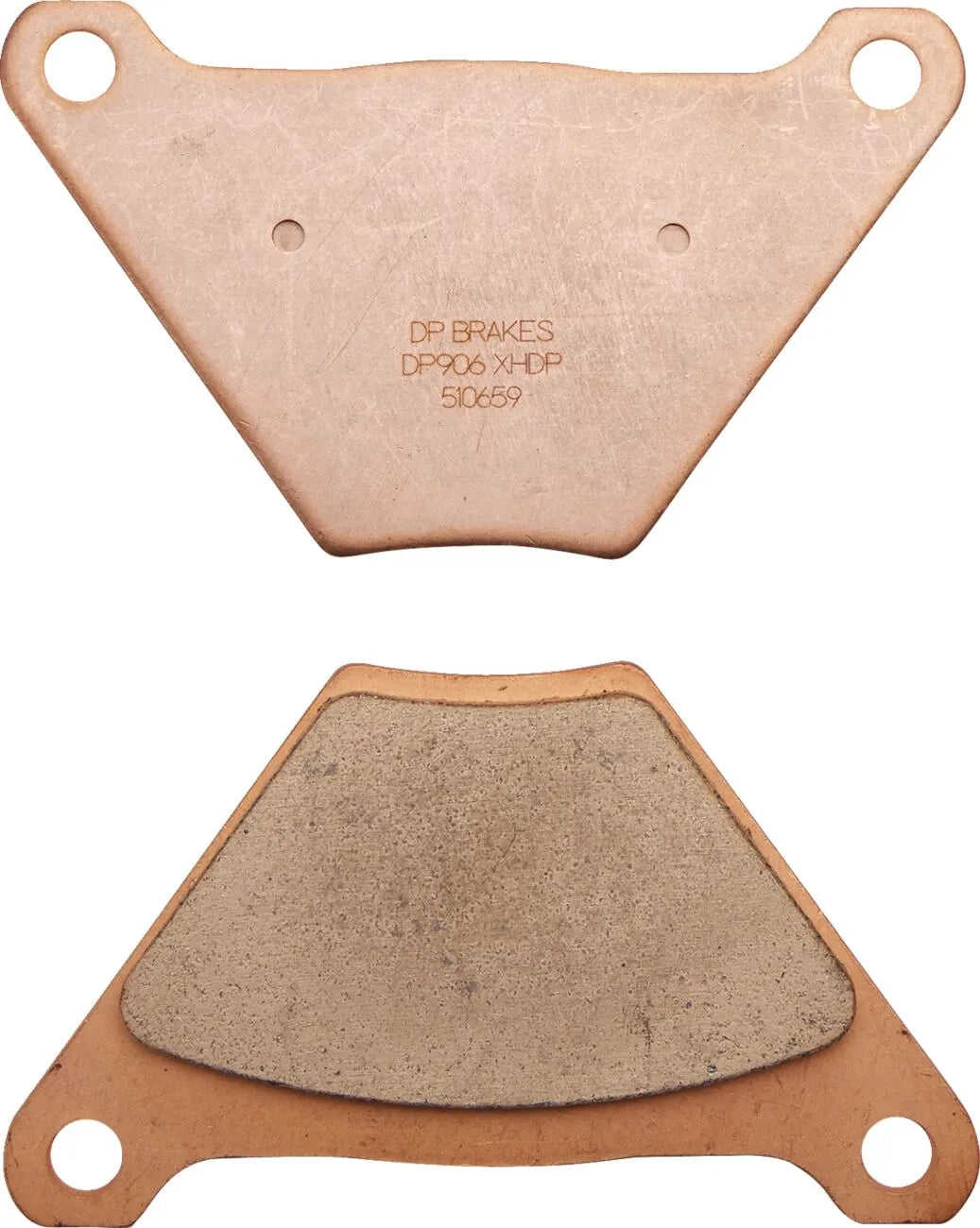 Dp Brakes Dp906 Sintered Metal Brake Pads For Harley/buell - Front & Rear