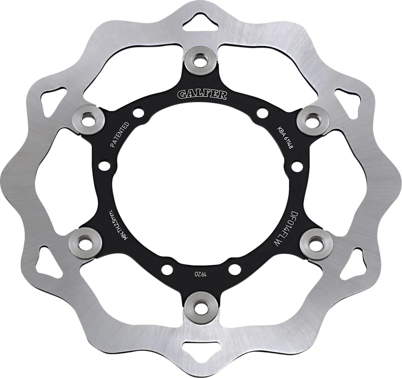 Galfer Brake Rotor For Motorcycle - High-carbon Stainless Steel - Front