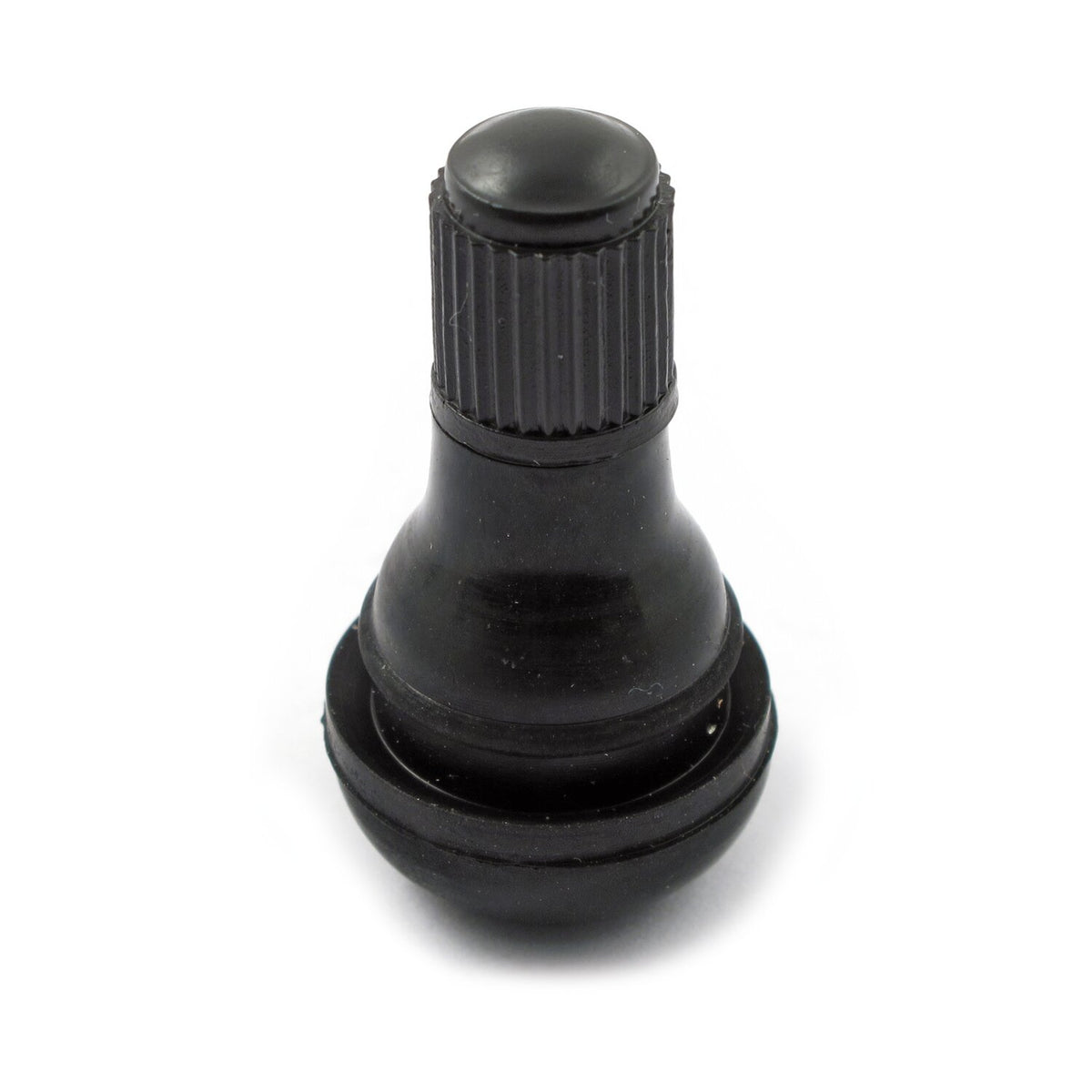 MCS Press-in tubeless valve stem - plastic black cap