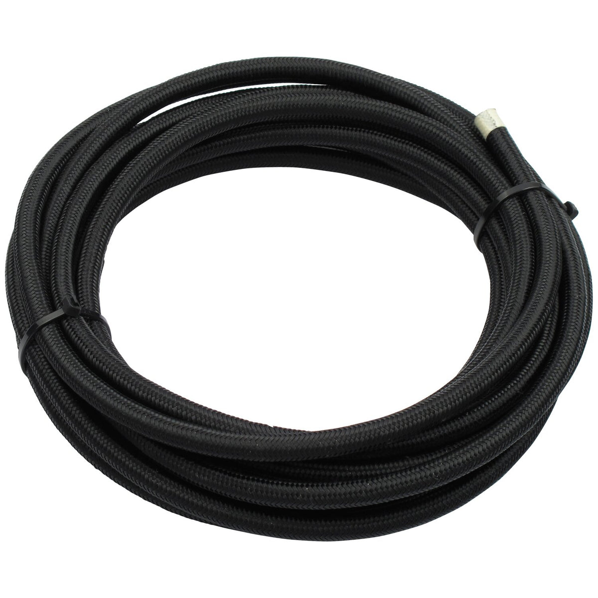 MCS Braided hose 3/8" (10mm) - Black nylon