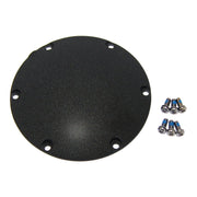 MCS Derby cover OEM style Domed - Black wrinkle