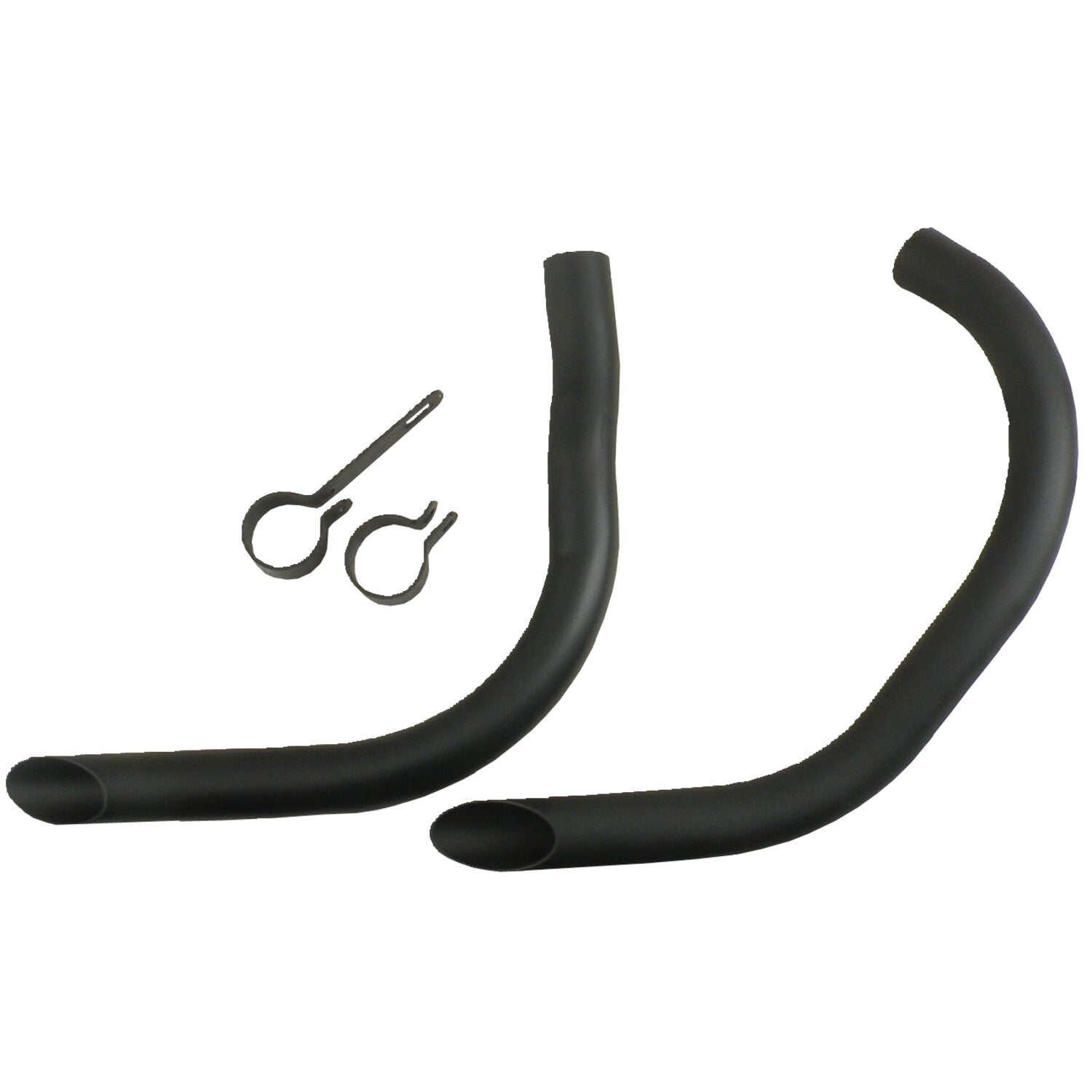 Samwel Drag pipes for 45" Flatheads black