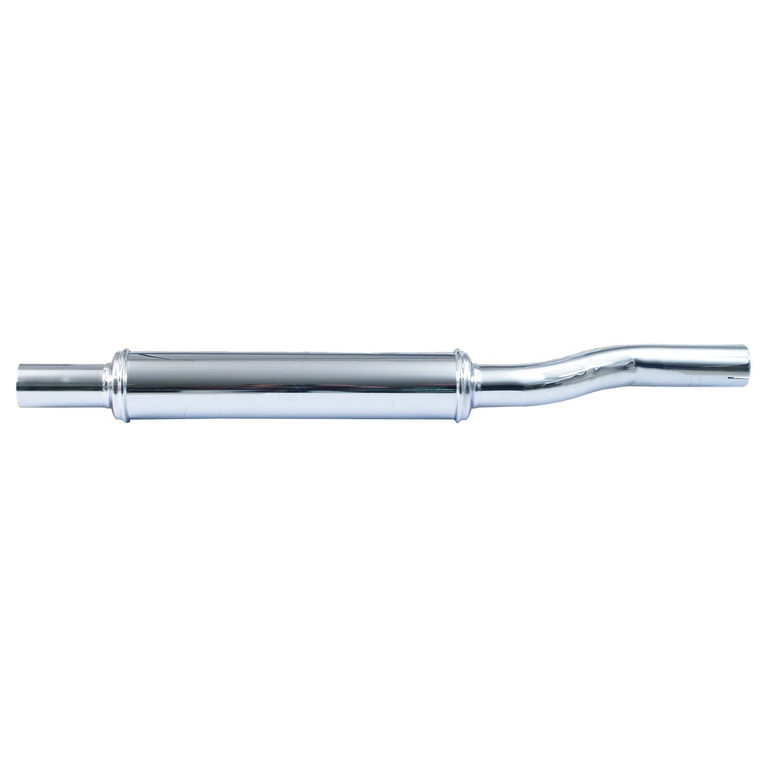 Samwel WL Flathead muffler no baffle - chrome