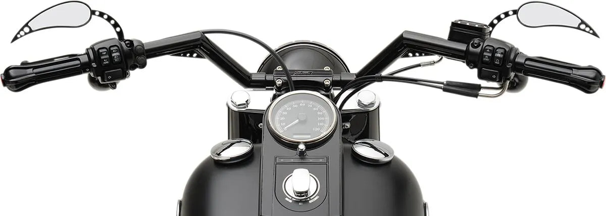 Trask 1-1/4" V-line Handlebar - Black