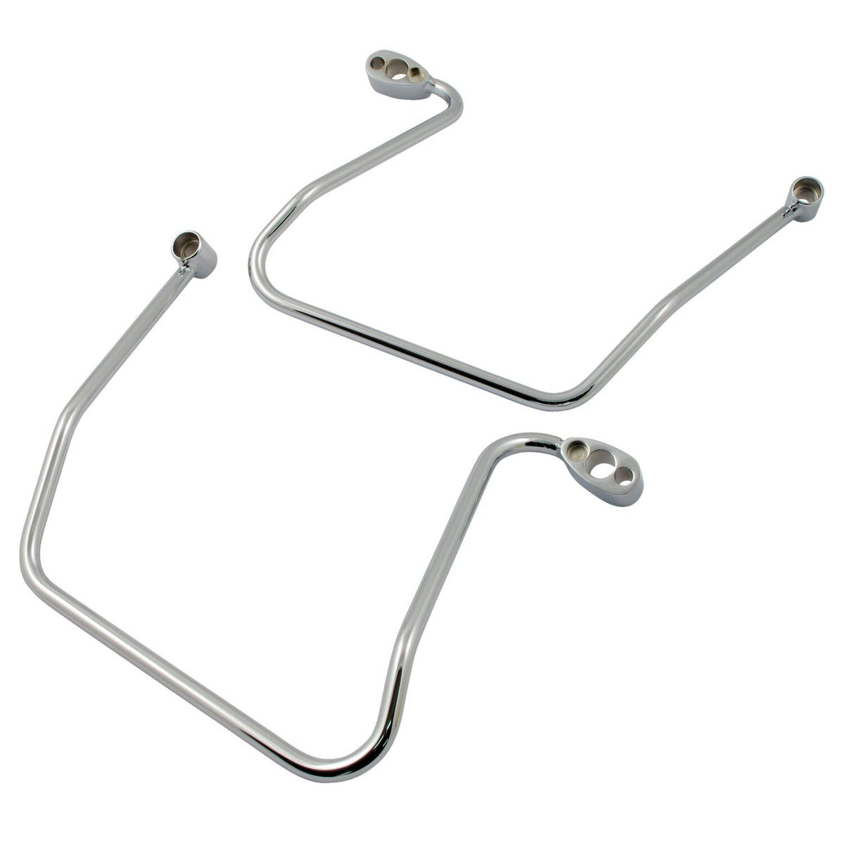 MCS Saddlebag support kit - Chrome