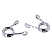MCS Scissor solo seat springs chrome 3"
