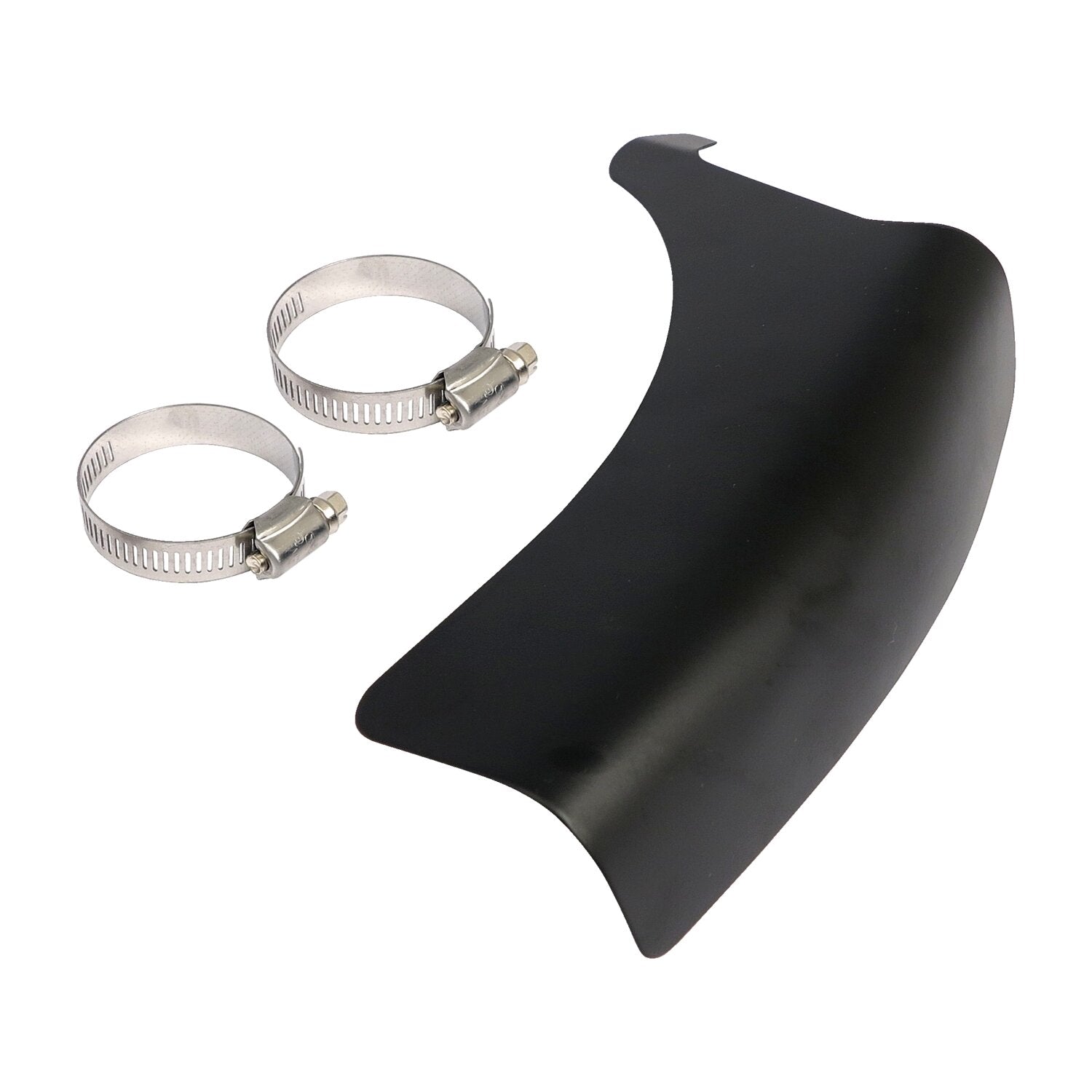 MCS FL Shovel horizontal crossover heat shield black