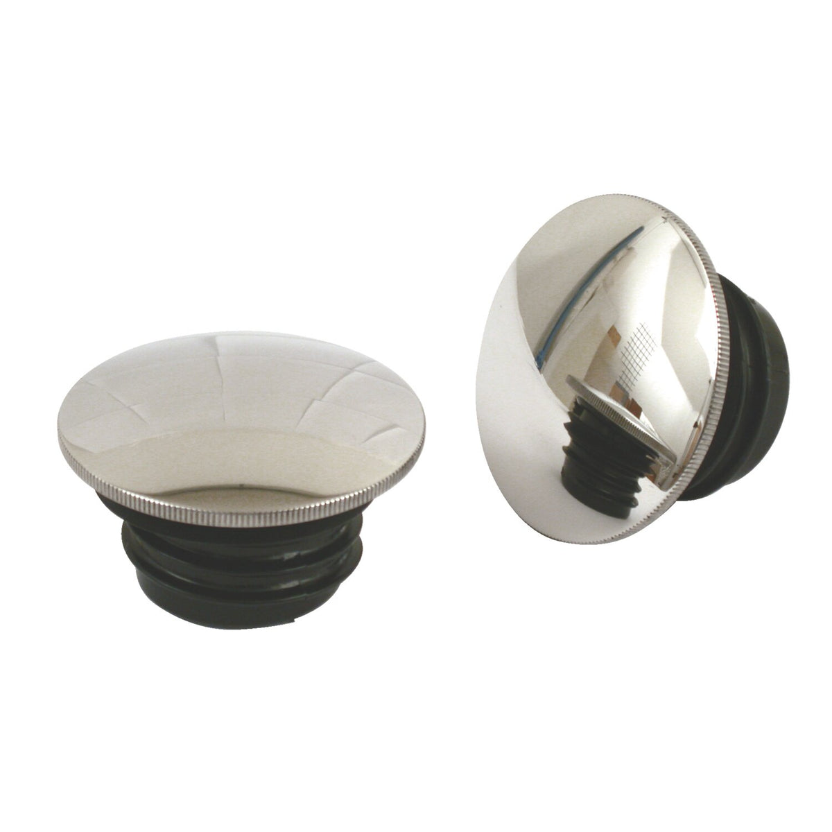 MCS Stainless steel gas cap set domed