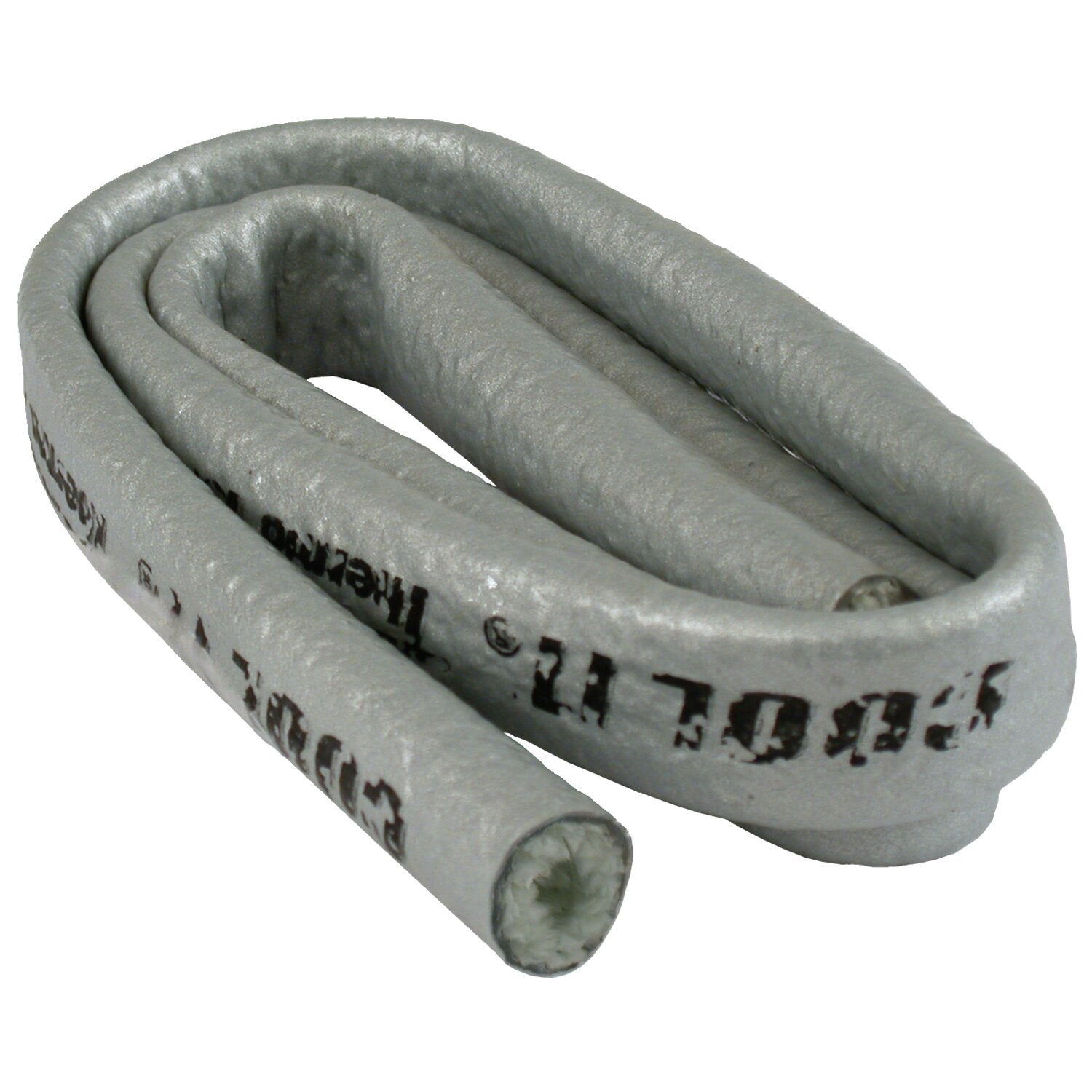 Thermo-Tec heat sleeves - Silver - 1/2" dia - x 3ft - long