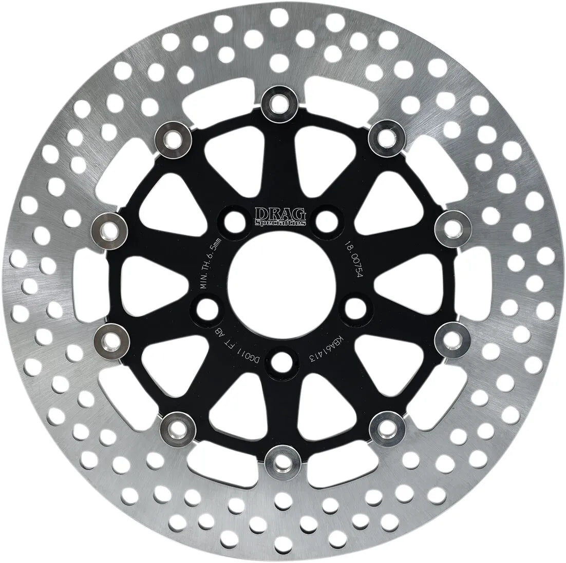 Drag Specialties Ft Series Brake Rotor 11.8" Stainless Steel - Front