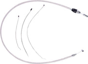 Magnum Shielding Polished Clutch Cable Quick Connect Upper